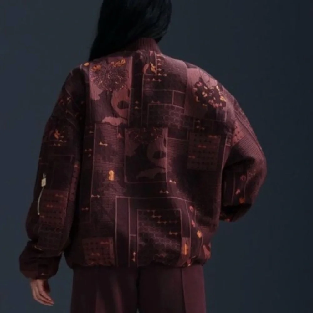 RARE NIKE Naomi Osaka Jacquard Jacket size XXL - Picture 5 of 13